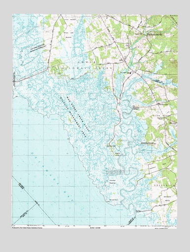 Canton, NJ USGS Topographic Map