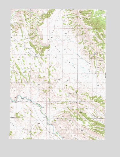 Paradise Valley, ID USGS Topographic Map