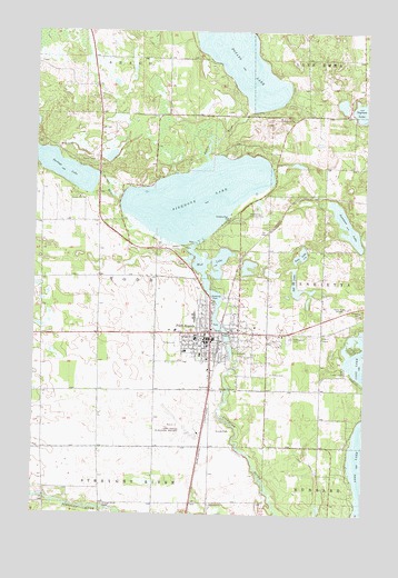 Park Rapids, MN USGS Topographic Map