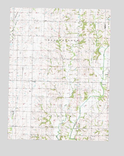 Parnell West, MO USGS Topographic Map