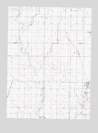 Paton, IA USGS Topographic Map