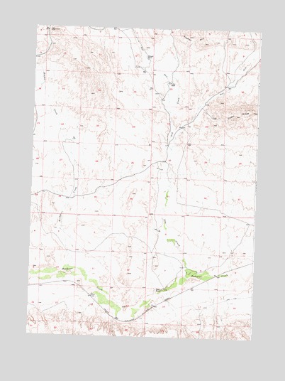 Picard Ranch, WY USGS Topographic Map