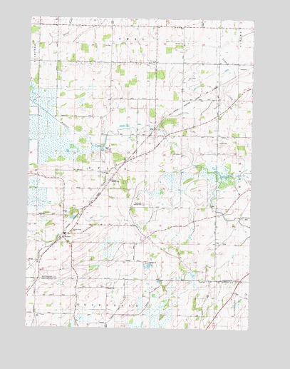 Pickett, WI USGS Topographic Map