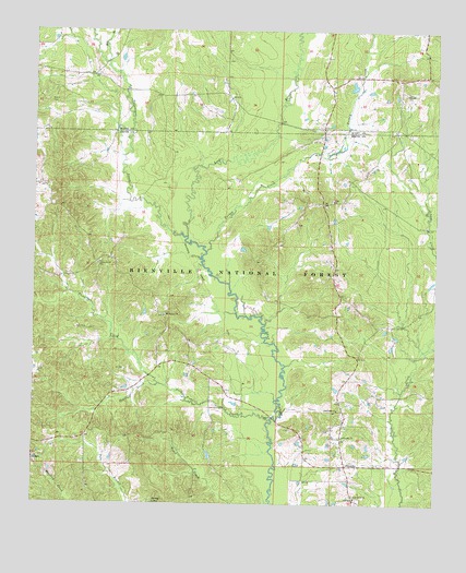 Pineville, MS USGS Topographic Map