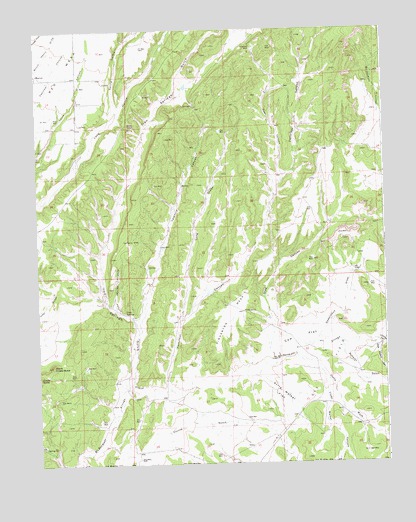 Pinkerton Mesa, CO USGS Topographic Map