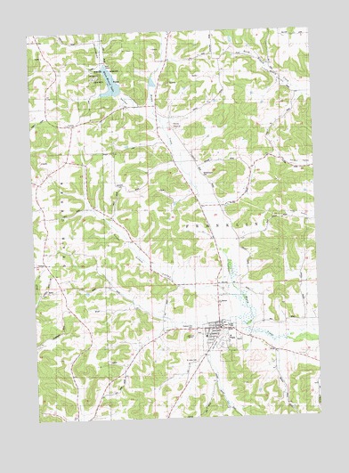 Plain, WI USGS Topographic Map