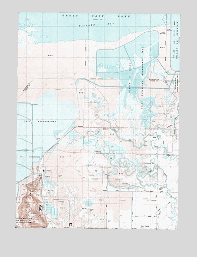 Plain City SW, UT USGS Topographic Map