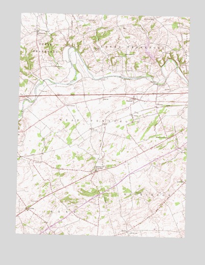 Plainfield, PA USGS Topographic Map