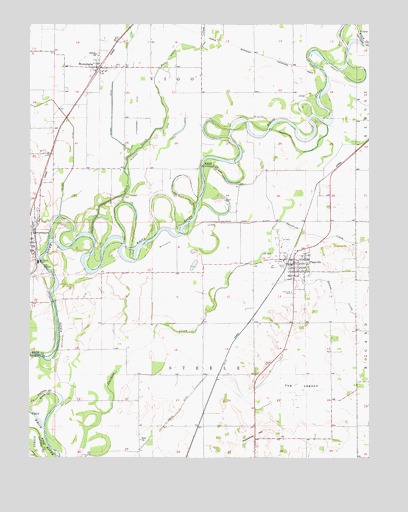 Plainville, IN USGS Topographic Map
