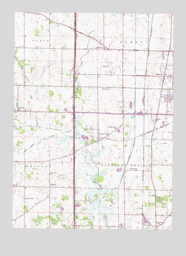 Pleasant Prairie, WI USGS Topographic Map