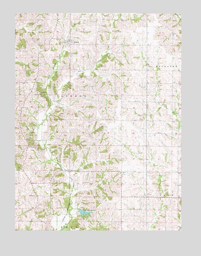 Pollock, MO USGS Topographic Map
