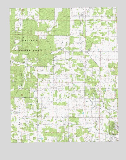 Pomona, MO USGS Topographic Map