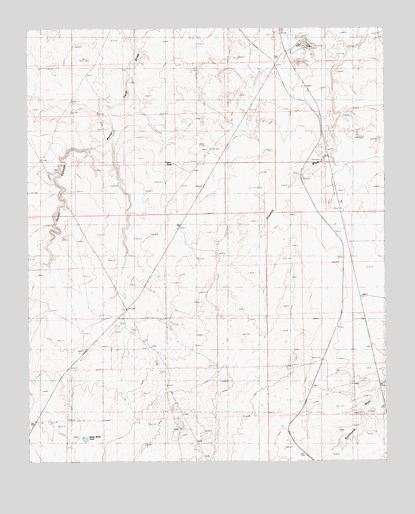 Porter Canyon, AZ USGS Topographic Map
