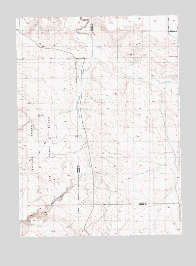 Pot Hole Canyon, ID USGS Topographic Map