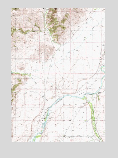 Pray, MT USGS Topographic Map