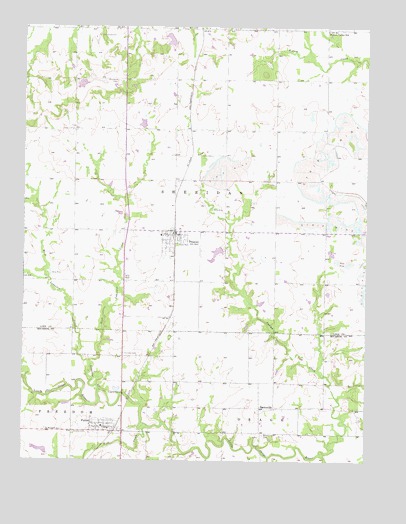 Prescott, KS USGS Topographic Map