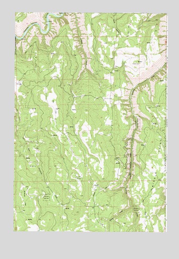 Promise, OR USGS Topographic Map