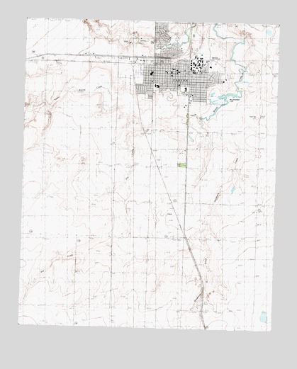 Canyon, TX USGS Topographic Map
