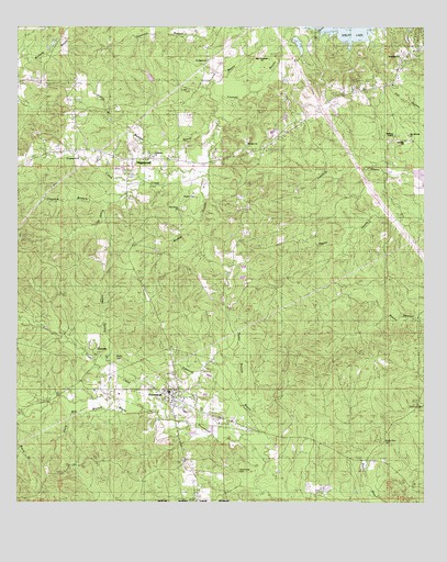Provencal, LA USGS Topographic Map