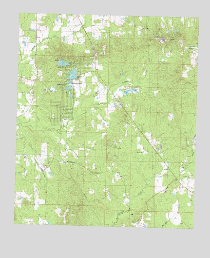 Puckett NW, MS USGS Topographic Map