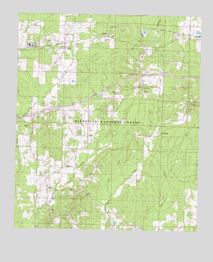 Pulaski, MS USGS Topographic Map
