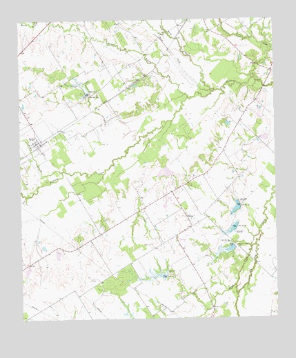 Purdon, TX USGS Topographic Map