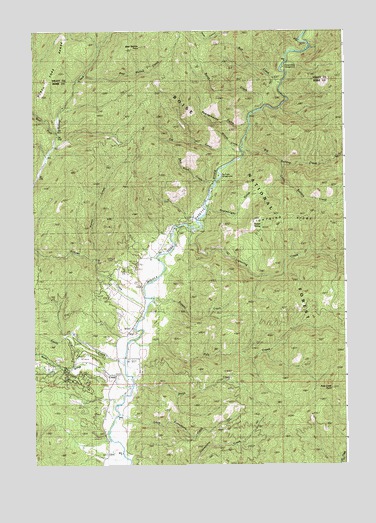 Pyle Creek, ID USGS Topographic Map