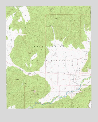 Canyon Day, AZ USGS Topographic Map