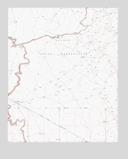 Canyon Diablo, AZ USGS Topographic Map