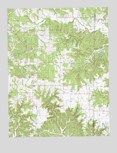 Readsville, MO USGS Topographic Map