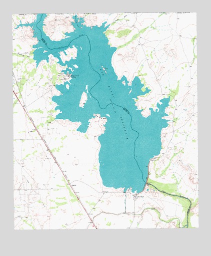 Red Bluff, TX USGS Topographic Map