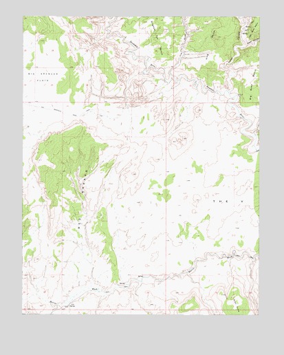 Red Breaks, UT USGS Topographic Map