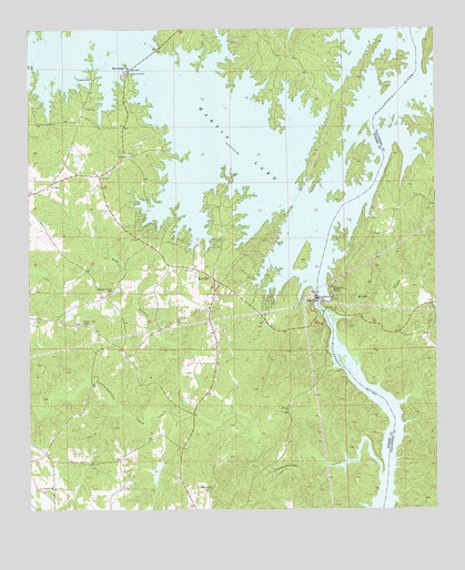 Red Hill, AL USGS Topographic Map