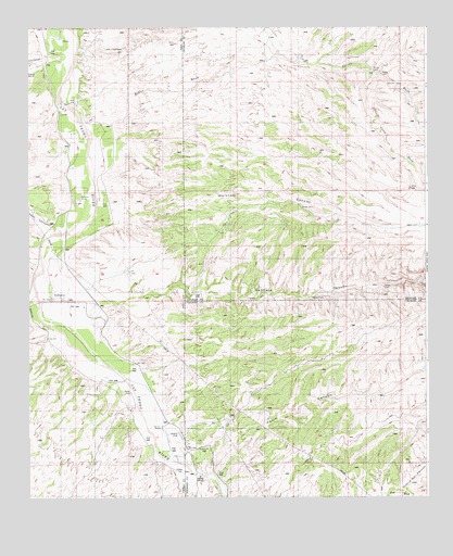 Redington, AZ USGS Topographic Map