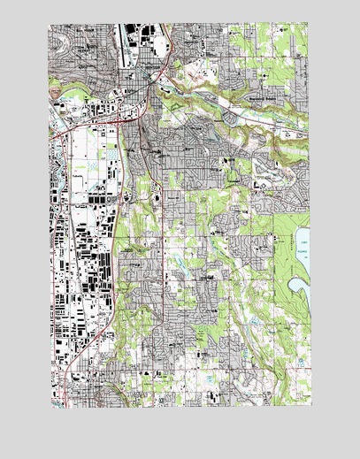 Renton, WA USGS Topographic Map