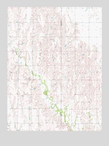 Republican City NW, NE USGS Topographic Map