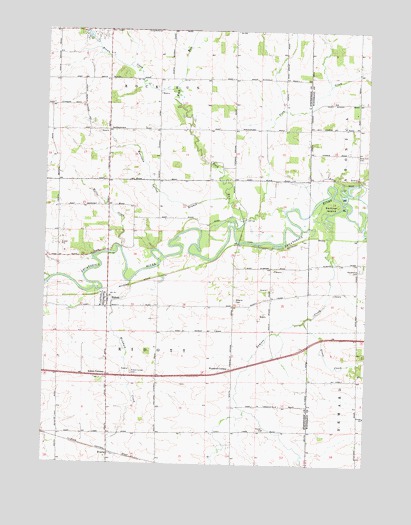 Ridott, IL USGS Topographic Map