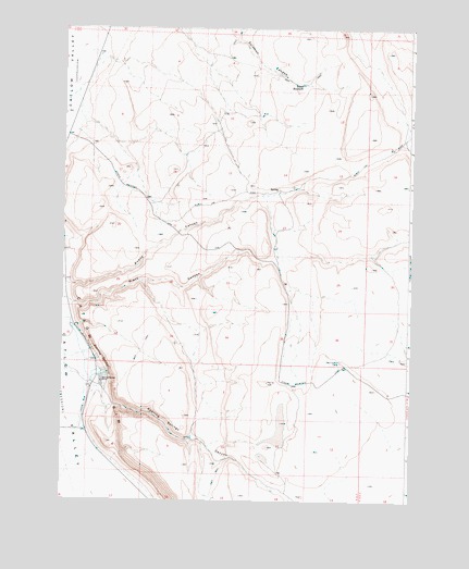 Roaring Springs, OR USGS Topographic Map