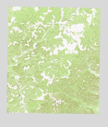 Robinson Draw, TX USGS Topographic Map