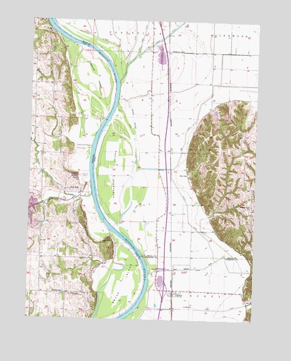 Rock Bluff, NE USGS Topographic Map