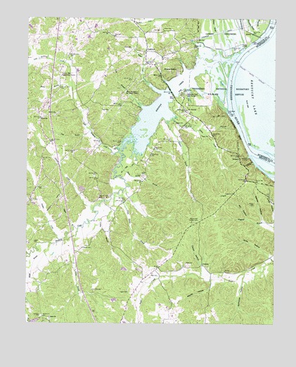 Rockport, TN USGS Topographic Map