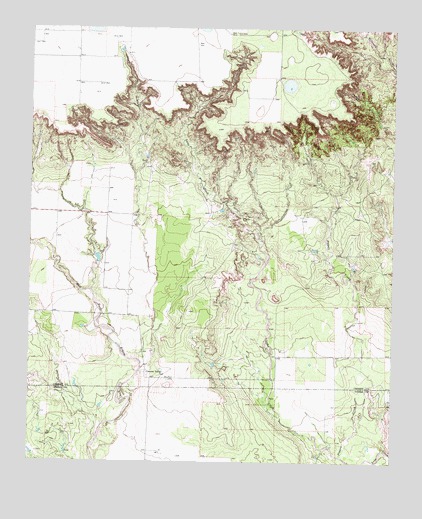 Canyon Valley, TX USGS Topographic Map