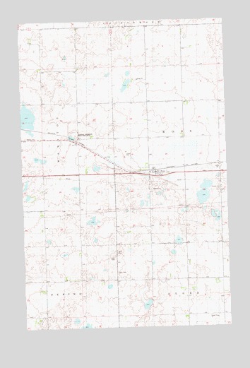 Ross, ND USGS Topographic Map