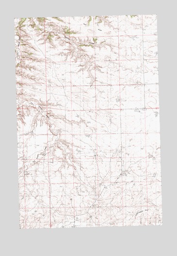 Roy NW, MT USGS Topographic Map