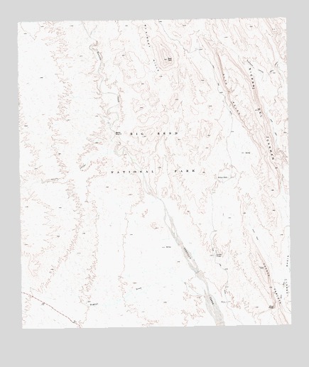 Roys Peak, TX USGS Topographic Map