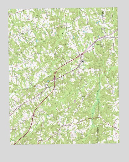 Ruffin, NC USGS Topographic Map