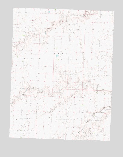 Ruleton NW, KS USGS Topographic Map