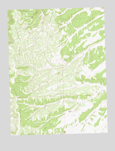 Sagebrush Hill, CO USGS Topographic Map