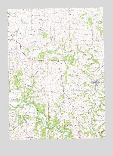 Saint Olaf, IA USGS Topographic Map