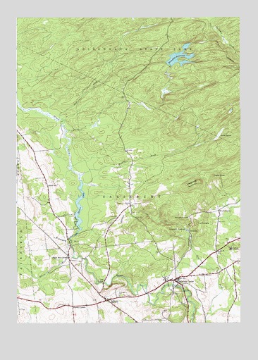 Salisbury, NY USGS Topographic Map